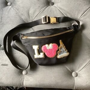 Disney Black Belt Bag/Fanny pack